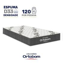 Colchão Casal de Espuma D33 Airtech 100 One Face (138x188x18) Ortobom Colchão Casal de Espuma D33 Airtech 100 One Face (138x188x18) Ortobom