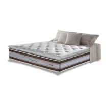 Colchão Casal de Molas Ensacadas D33 com Pillow TOP Cama inBox Select 138x188x32 Café Colchão Casal de Molas Ensacadas D33 com Pillow TOP Cama inBox Select 138x188x32 Café