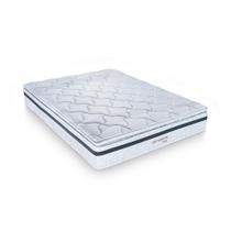 Colchão Casal de Molas Ensacadas Orthocrin Real Pillow Top 138x188x30 Alto Suporte