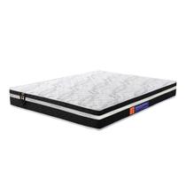 Colchão Casal Durham 158x198x22 Preto c/ Molas Ensacadas - King House Colchão Casal Durham 158x198x22 Preto c/ Molas Ensacadas - King House