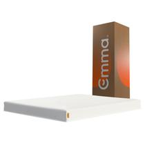 Colchão Casal Emma One Plus 138x188cm, Colchão de Espuma com 3 Camadas, Suporte para Coluna, Conforto Corporal, Respirável, Noites Frescas