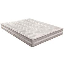 Colchão Casal Espuma Compact AG 65 / D33 Confort Euro Pillow Gray (138x188x26) - Paropas