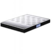 Colchão Casal Espuma D23 138x188x12cm Preto C/Branco