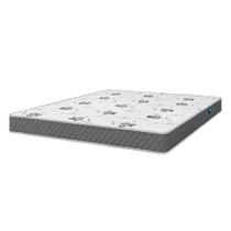 Colchão Casal Espuma D23 macia 138x188x12 Branco E Cinza Sofia Umaflex