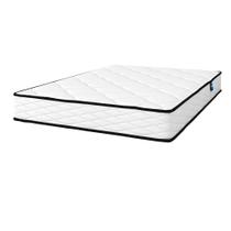 Colchão Casal Espuma D33 Firme 138x188x18 Branco E Preto Dupla Face Thais Umaflex
