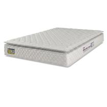 Colchão Casal Espuma D33 Pillow Top New Millenium 138x188x19cm Branco Hellen - Suporta Até 120 Kg Por Pessoa Colchão Casal Espuma D33 Pillow Top New Millenium 138x188x19cm Branco Hellen - Suporta Até 120 Kg Por Pessoa