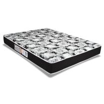Colchão Casal Espuma D33 Supreme Pró Saúde Black (138x188x20) - Luckspuma Colchão Casal Espuma D33 Supreme Pró Saúde Black (138x188x20) - Luckspuma