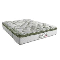 Colchão Casal Espuma Visco Molas Ensacadas MasterPocket Monte Carlo Euro Pillow (138x188x33) - Herval Colchão Casal Espuma Visco Molas Ensacadas MasterPocket Monte Carlo Euro Pillow (138x188x33) - Herval