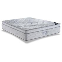 Colchão Casal Espuma Visco Molas Ensacadas SuperPocket Freedom OrtoPillow (138x188x32) - Ortobom