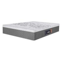 Colchão Casal Gazin 138x32x188cm - Densidade D45 Cr400b Cinza/branco