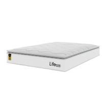 Colchão Casal Life Gold D26 Branco- e-Shop Casa