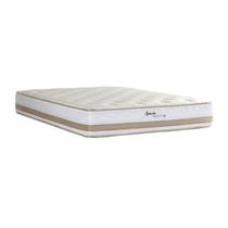 Colchão Casal Meca Spain Maxspring One S.Pillow 27x 188x 138 cm Bege/Branco Herval