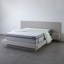 Colchão Casal Mola Ensacada 138CMX31CMX188CM Luna CabeCasa MadeiraOriginals Cinza Branco