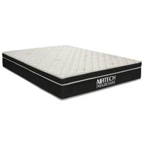 Colchão Casal Molas Bonnel Nanolastic Fort Airtech Progressive Ortopillow (138x188x29) - Ortobom Colchão Casal Molas Bonnel Nanolastic Fort Airtech Progressive Ortopillow (138x188x29) - Ortobom