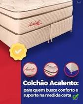 Colchão Casal Molas Ensacadas Acalento Toraflex