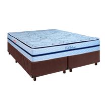Colchão Casal Molas Ensacadas + Box Blindado - Blue Paropas