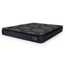Colchão Casal Molas Ensacadas City Pillow Top Hellen Black