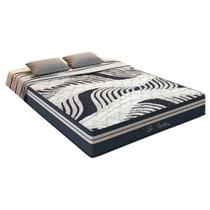 Colchão Casal Molas Ensacadas MasterPocket La Confort Azul Jeans (138x188x32) - Paropas