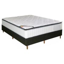Colchão Casal Molas Ensacadas Miami + Base 138x188x71 Colchão Casal Molas Ensacadas Miami + Base 138x188x71