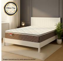 COLCHÃO CASAL MOLAS ENSACADAS RECONFLEX EVOLUTION PILLOW TOP 138x188x32