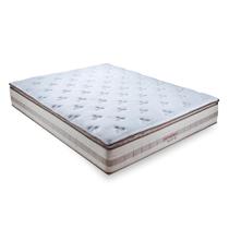 Colchão Casal Molas Enscadas Orthocrin Splendor Top - 138x188x32 Pillow Top Conforto Firme Alto Suporte