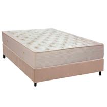 Colchão Casal Molas MasterPocket Ensacadas Orthotel Superluxo + Base CRC Suede Clean (138x188) - Ortobom