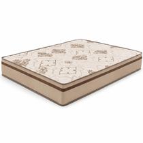 Colchão Casal Molas Pocket Ensacadas Vitta 138x188x25 Stretch Antialérgico - Bege
