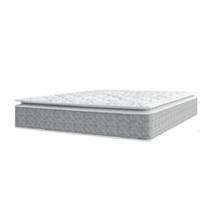 Colchão Casal Nazar Molas Ensacadas Com Pillow Top - Extra Conforto - Bello Box - Conforto Com Viscoeslástico D33 Cinza