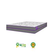 Colchão Casal Ortopédico D45 Extra Firme 138x188x18cm Plumatex Ortovip Antiácaros Hipoalergênico - Smartz