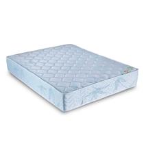 Colchão Casal Ortopédico Madeira Ouro Azul Orthocrin 138x188x24 Conforto Extra Firme Tecido Antialérgico