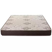 Colchão Casal Pro Confort D33 Marrom Floral 138x188x14cm Campinas