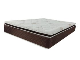 Colchão Casal Queen Atria Plus Semi Ortopédico com Espuma D33 e D29 Soft 1,58x1,98x0,30 Marrom