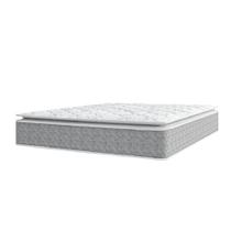 Colchão Casal Queen Molas Ensacadas Pillow Top Perfect 158x198x33cm Cinza/Branco Umaflex Colchão Casal Queen Molas Ensacadas Pillow Top Perfect 158x198x33cm Cinza/Branco Umaflex