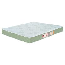 Colchão Casal Queen Sleep Max Espuma D33 158x198x18cm Branco/Verde - Castor