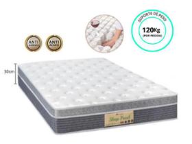 Colchão Casal Sankonfort Sleep Fresh Molas Ensacadas 138x188x30 - Linha Alta Confortável