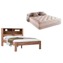 Colchão Casal Scotland Maxspring Herval + Cama Invicta Atacama
