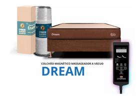 Colchão Casal SHOX à Vácuo Com Vibromassagem Ortopédico DREAM 188x138x20cm