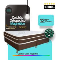 Colchão Casal SHOX Com Vibromassagem Ortopédico GOLD 188x138x020cm