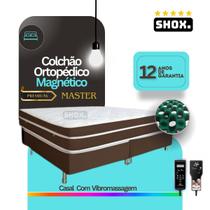 Colchão Casal Shox Master Com Vibromassagem Ortopédico 188x138x25cm