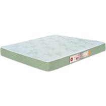 Colchão Casal Sleep Max Espuma D33 138x188x25cm Branco/Verde - Castor