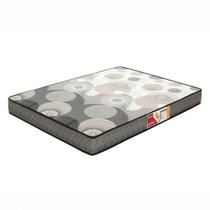 Colchao Casal Topazio D23 Inmetro 138x188x12 Cinza Estampado Prorelax