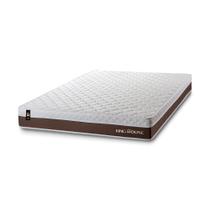 Colchão Casal Venice 138x188x22 Marrom/Branco c/Molas Ensacadas Colchão Casal Venice 138x188x22 Marrom/Branco c/Molas Ensacadas