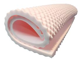Colchão Casca De Ovo Antiescaras Solteiro D33 Ortopédico Hospitalar Confortável Caixa De Ovo Efeito Massageador