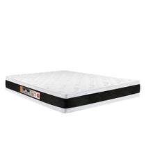 Colchão Castor Black White D45 Air Double Face Casal 138x188x27cm