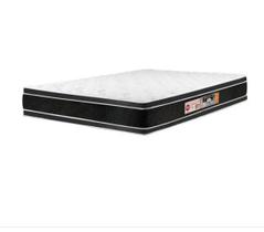 Colchão Castor Casal Queen Size Black &amp White Air Double Face D-33 - 1,58 x 1,98 x 27