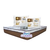 Colchão Castor Class Pocket Híbrido Casal 138x188x25cm - Super Combo Feito Pra Você!