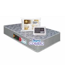 Colchão Castor Espuma Sleep Max D33 Solteiro Americano 96x203x25cm - Super Combo Feito Pra Você! Colchão Castor Espuma Sleep Max D33 Solteiro Americano 96x203x25cm - Super Combo Feito Pra Você!