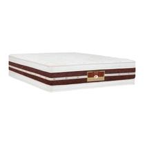 Colchão Castor Queen Silver Star Air Double Face Pocket Hibrido 158x198x34