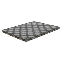 Colchão Colchonete Viúva Iris D20 128x188x08 Cinza Estampado Prorelax Cinza