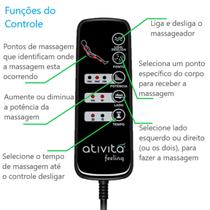 Colchão Com Massageador Casal Completo + Base box + Cabeceira ALLMAG